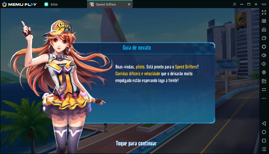 Jogar Garena Speed Drifters no PC fraco