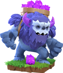 Yeti in Clash of Clans December 2019 Update